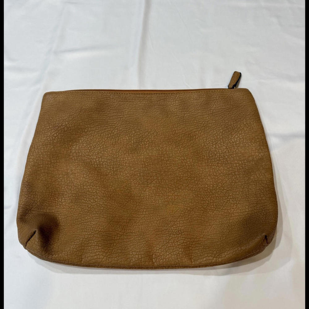 Free People Vegan Leather Clutch Purse